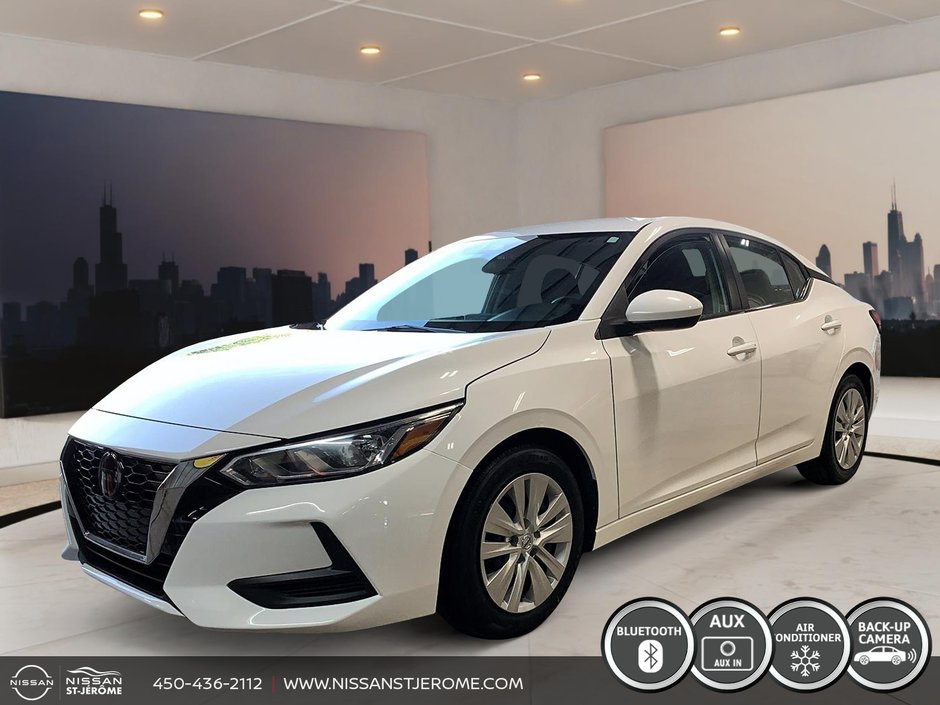2021 Nissan Sentra S AUTOMATIQUE A/C BLUETOOTH CAMÉRA RECUL in Saint-Jérôme, Quebec