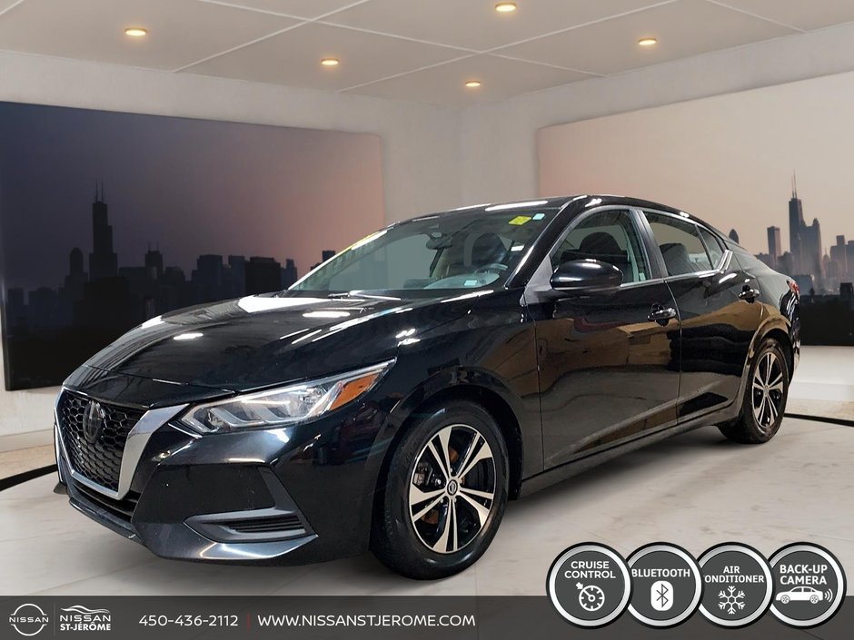 2021 Nissan Sentra SV AUTOMATIQUE A/C BLUETOOTH MAGS CAMÉRA RECUL in Charlemagne, Quebec