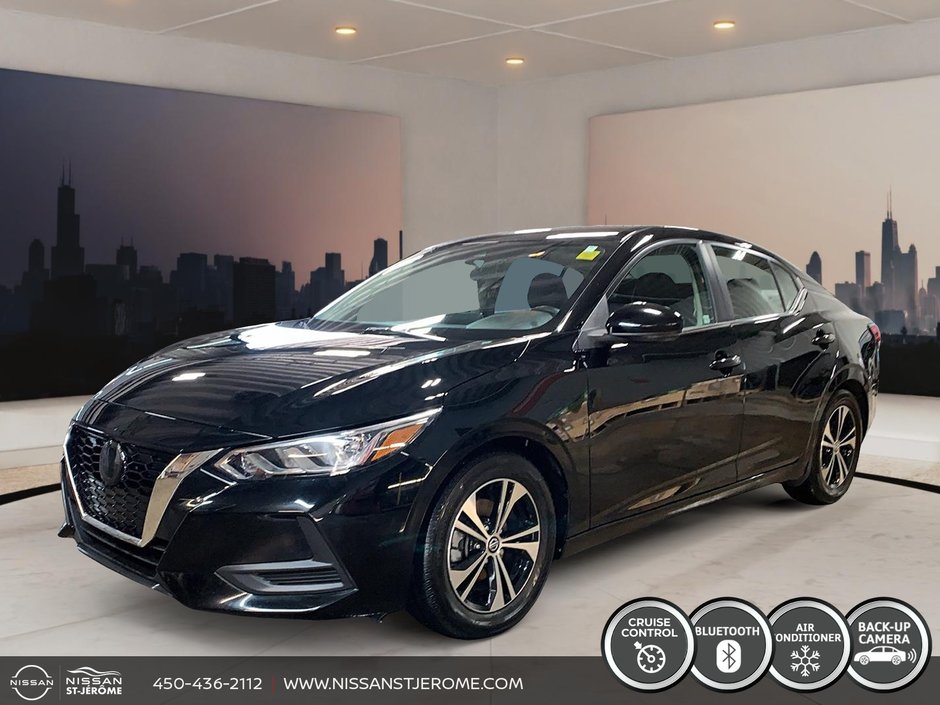 2022 Nissan Sentra SV MAGS DÉMARREUR BLUETOOTH CAMÉRA DE RECUL CLIM in Saint-Jérôme, Quebec