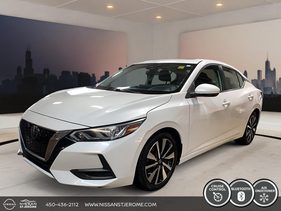 2022 Nissan Sentra SV AUTO MAGS CAMÉRA BLUETOOTH DÉMARREUR in Charlemagne, Quebec