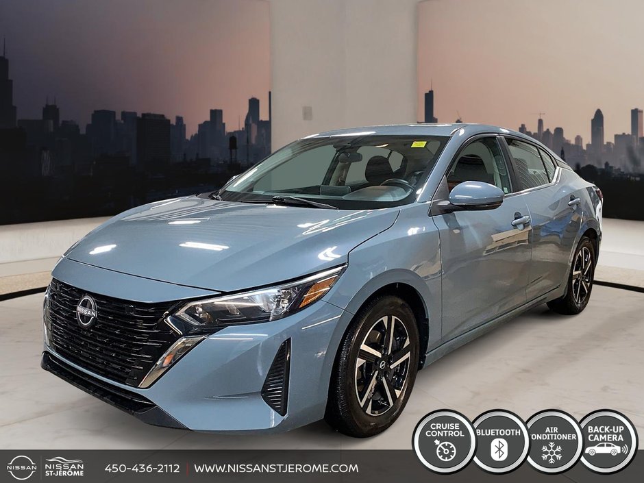 Nissan Sentra SV AUTO AWD A/C BLUETOOTH MAGS CAMÉRA RECUL 2024 à Saint-Jérôme, Québec
