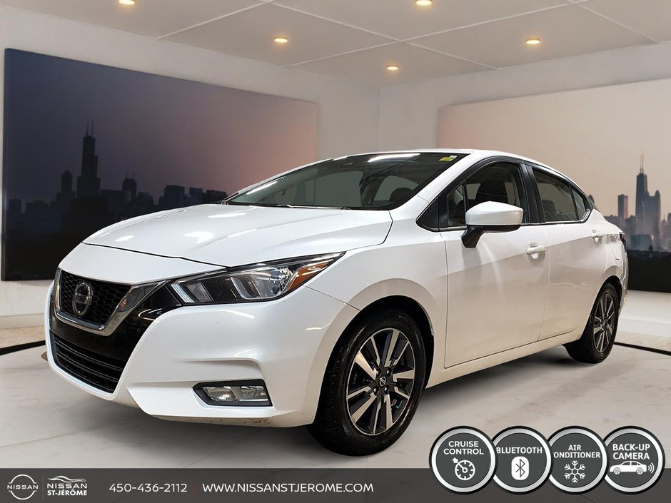 Nissan Versa SV AUTOMATIQUE A/C BLUETOOTH MAGS CAMÉRA RECUL 2022 à Saint-Jérôme, Québec