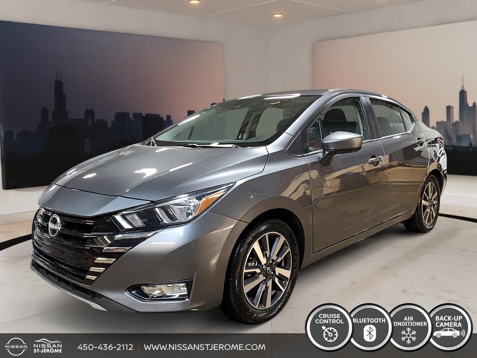 Nissan Versa SV MAGS BLUETOOTH SIÈGES CHAUFFANTS CAMÉRA RECUL 2024 à Saint-Jérôme, Québec