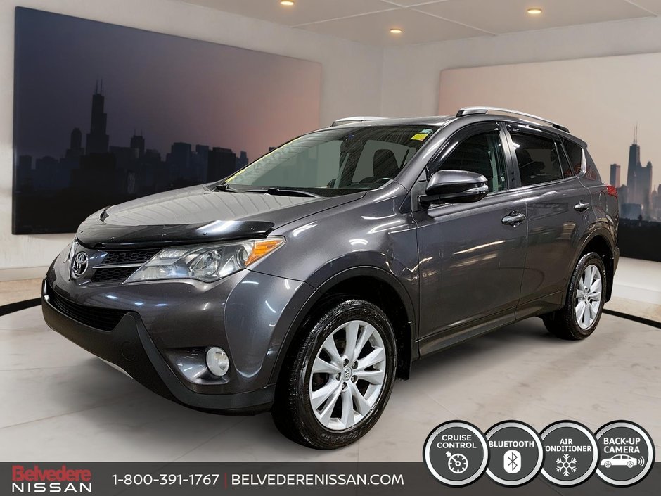 2013 Toyota RAV4 LIMITED 4WD CUIR 2 TON A/C BLUETOOTH TOIT OUVRANT in Saint-Jérôme, Quebec