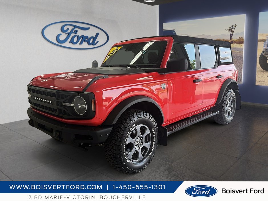Ford Bronco BigBend cabriolet 2022 à Boucherville, Québec