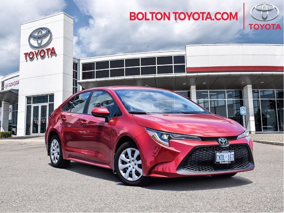 Bolton Toyota | 2020 Toyota Corolla 4-door Sedan LE CVT