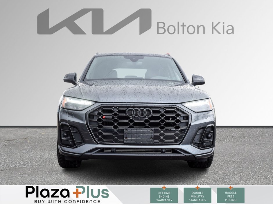 2023 Audi SQ5 Sportback Technik 1 Owner | Black Optic Package | Clean CarFax Report | Dimond Stitching | Certified |
