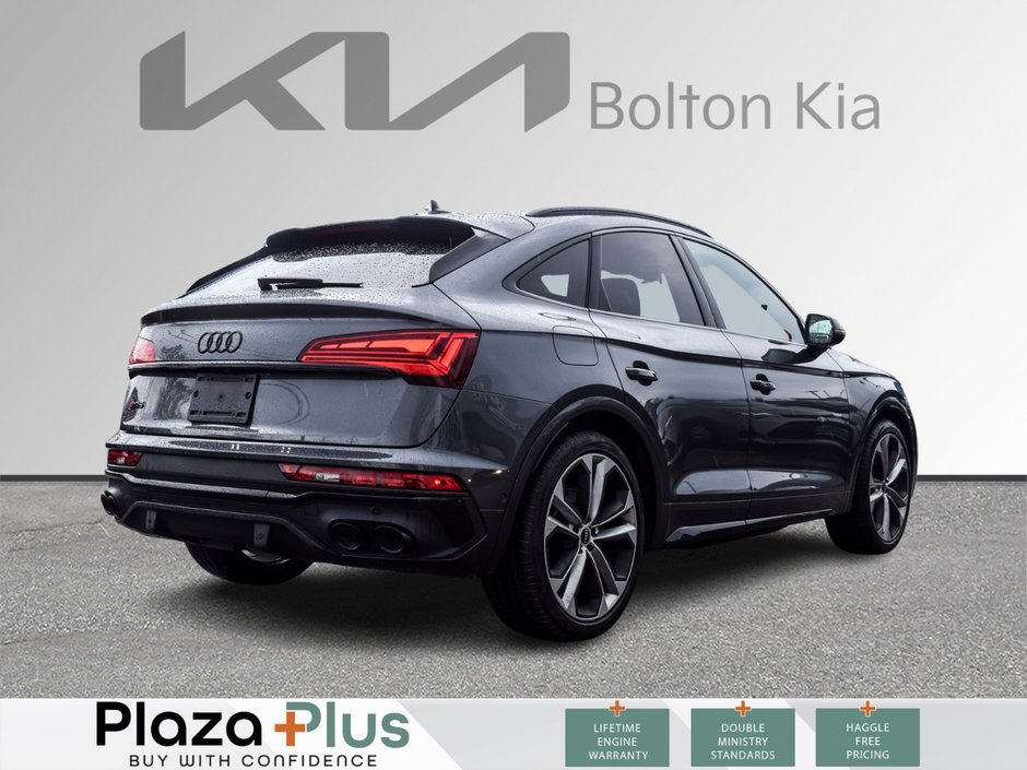 2023 Audi SQ5 Sportback Technik 1 Owner | Black Optic Package | Clean CarFax Report | Dimond Stitching | Certified |