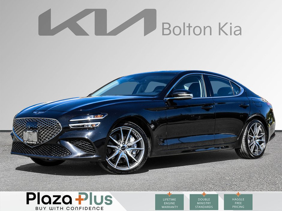 2025 GENESIS G70 2.5T Advanced One owner / Clean CarFax report