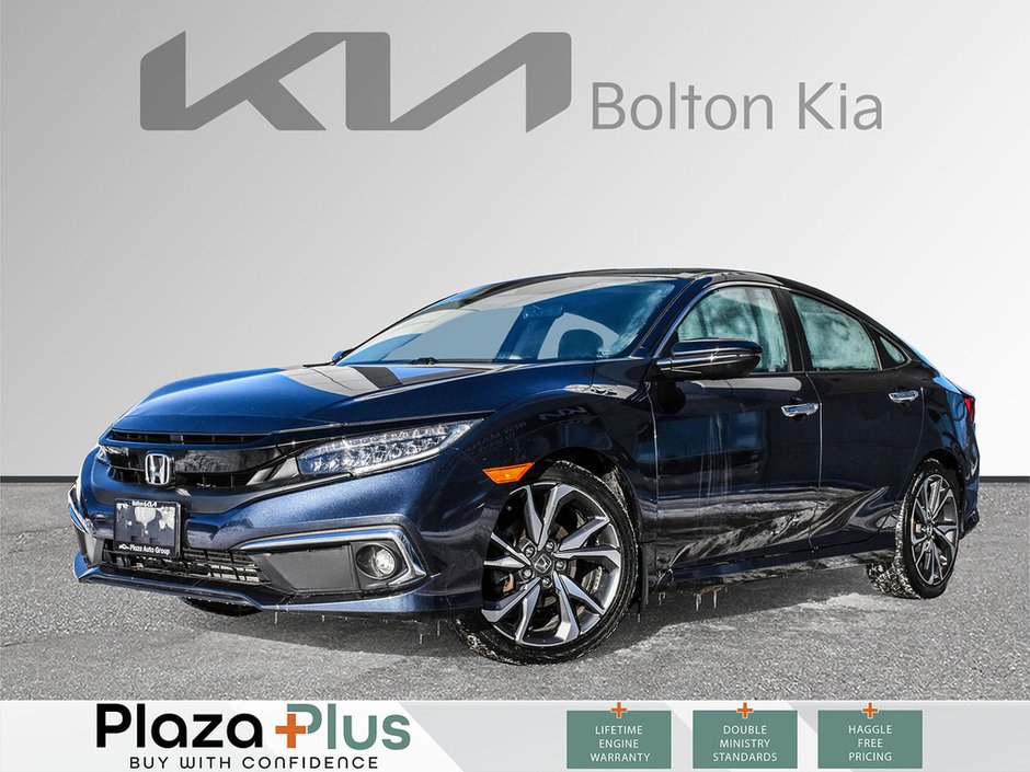 2020 Honda Civic Sedan Touring Clean CarFax Report | Leather | 2 Sets of Tires |