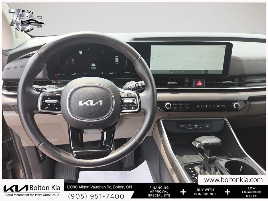 2025 Kia Carnival EX 1 Owner | Clean CarFax | Loaded | Certified |