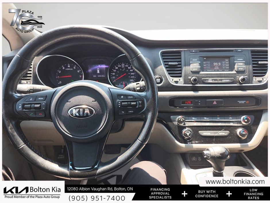 2016 Kia Sedona LX AS-IS Special | 1 Owner | Drives Nice |