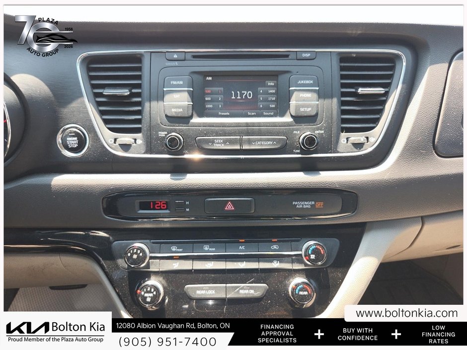 2016 Kia Sedona LX AS-IS Special | 1 Owner | Drives Nice |