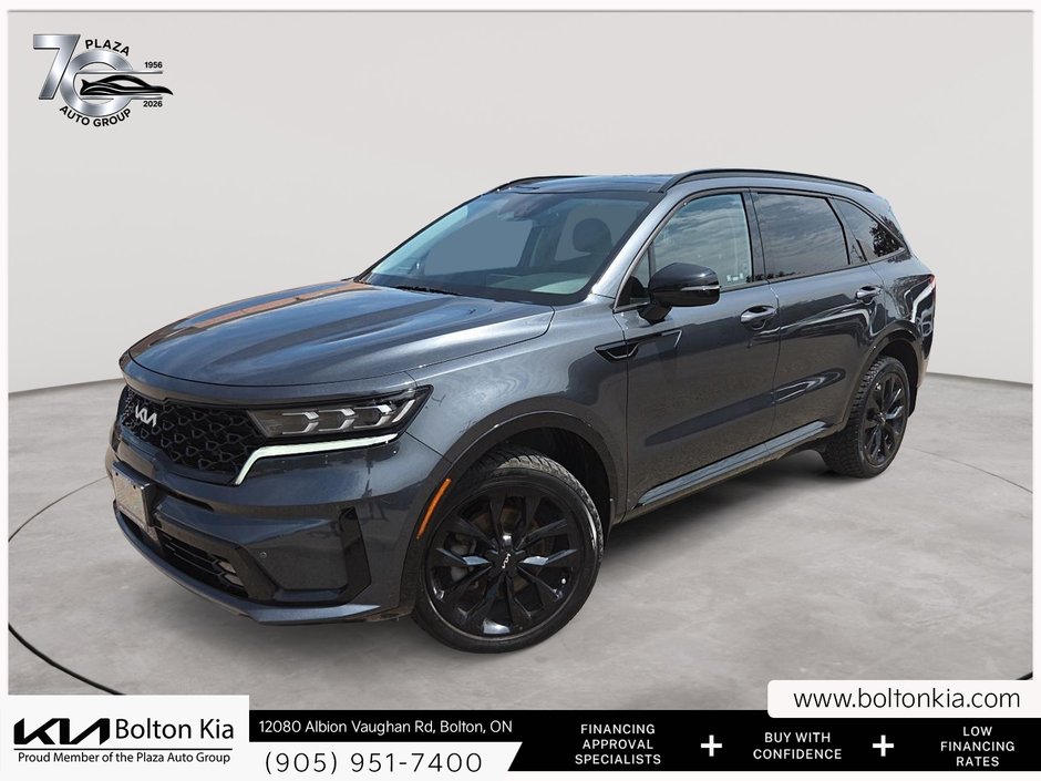 2023 Kia Sorento  Clean CarFax Report | Certified | 3rd Row Seating |
