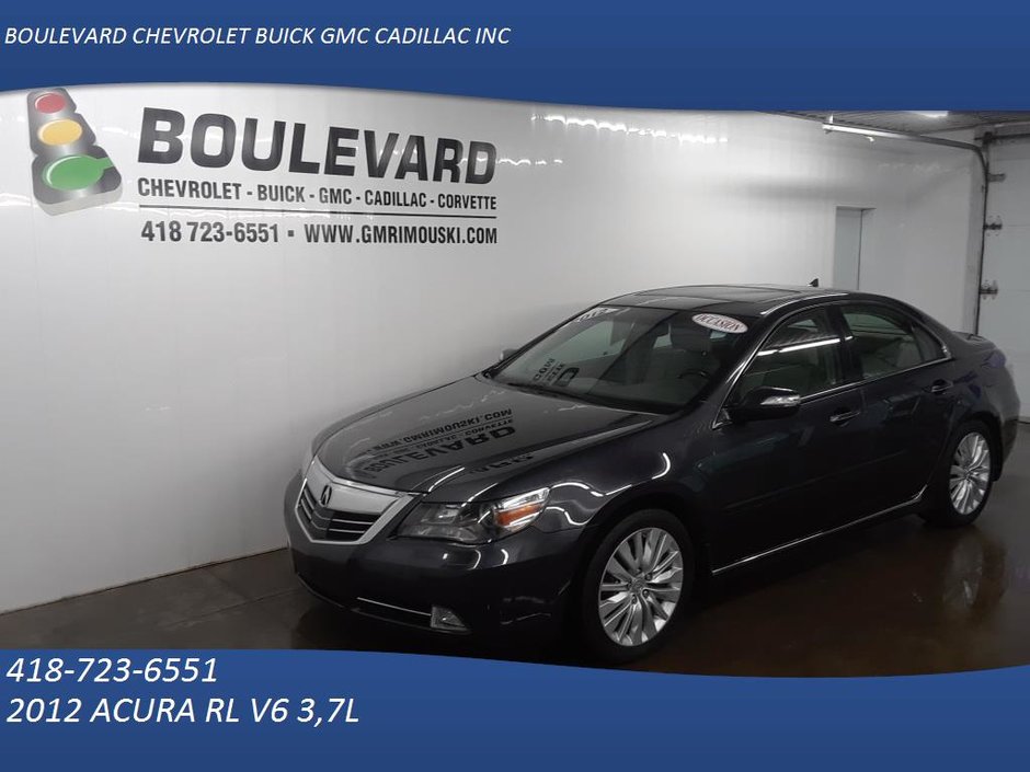 Boulevard Chevrolet Buick Gmc 2012 Acura Rl Elite Awd B90645b