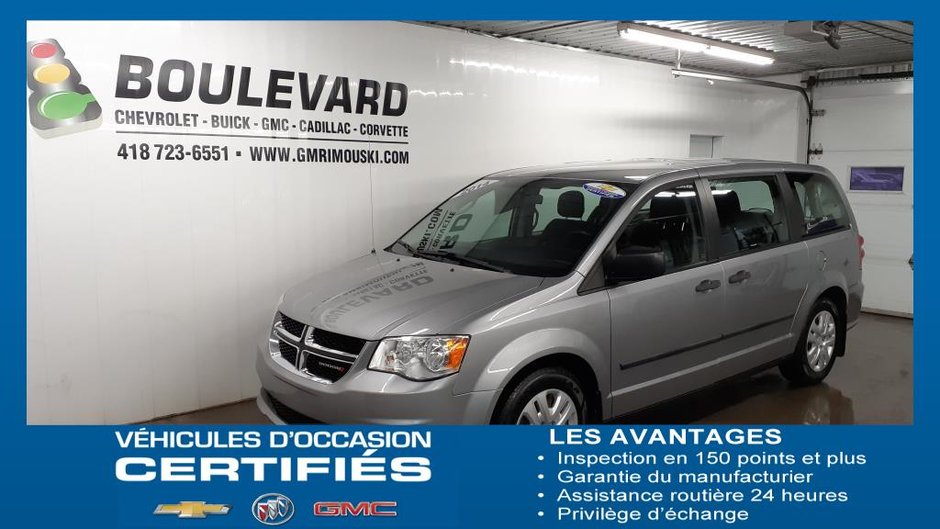 2014 dodge caravan se