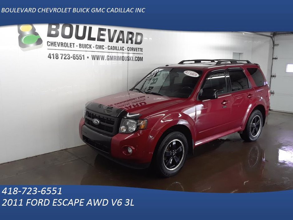 Boulevard Chevrolet Buick Gmc 2011 Ford Escape Awd Limited V6