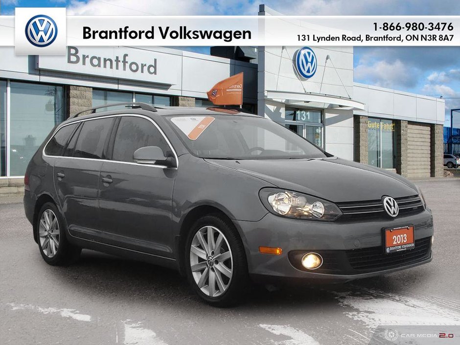 Brantford Volkswagen | 2013 Volkswagen Golf wagon 2.0 TDI Highline 6sp