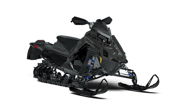 2025 Polaris Boost Switchback Assault 146 Shadow Gray / Gloss Black