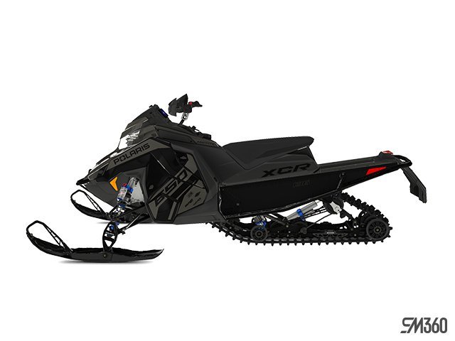 2025 Polaris Indy 650 XCR 136 SHADOW GRAY & GLOSS BLACK