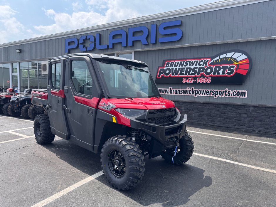2025 Polaris RANGER 1000 XP NS ULTIMATE CREW SUNSET RED