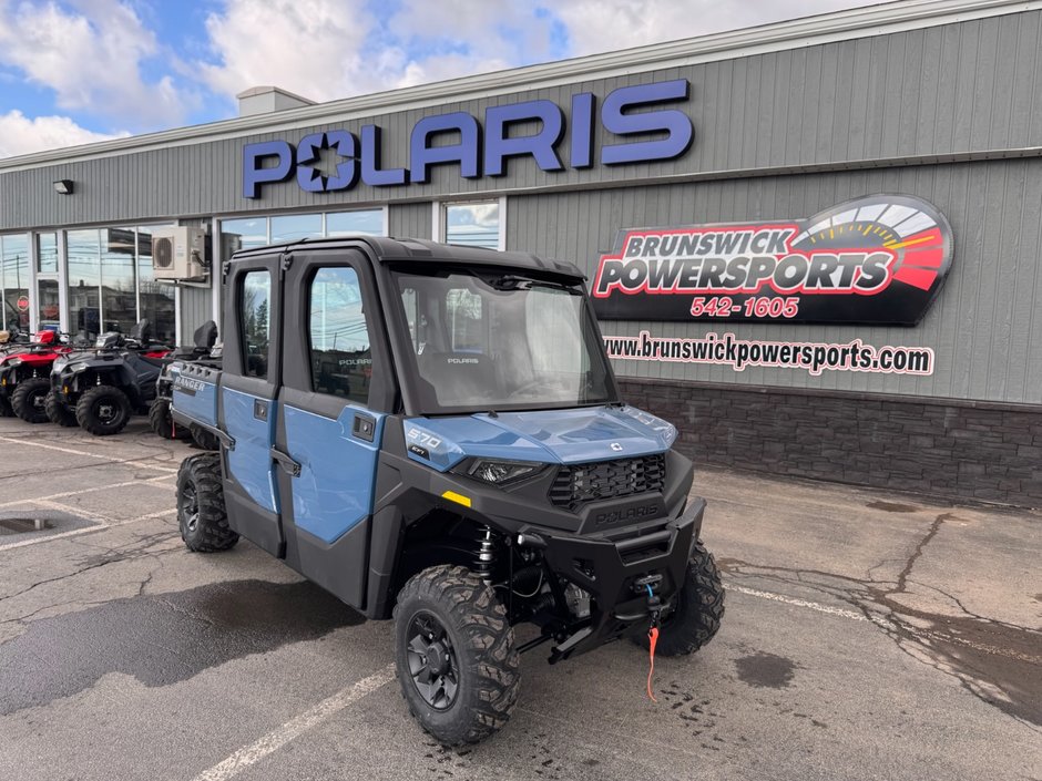 2025 Polaris RANGER 570 CREW NORTHSTAR ZENITH BLUE