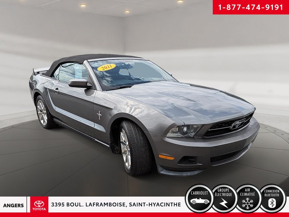 2011 Ford Mustang Convertible premium v6-2