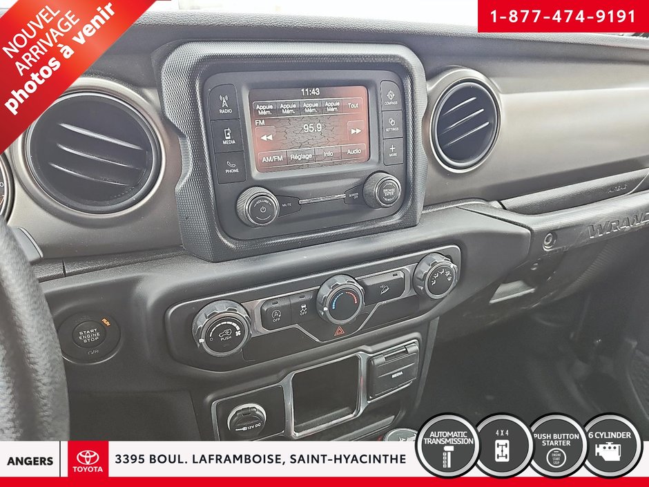 Jeep Wrangler Sport AUTOMATIQUE 2019-2