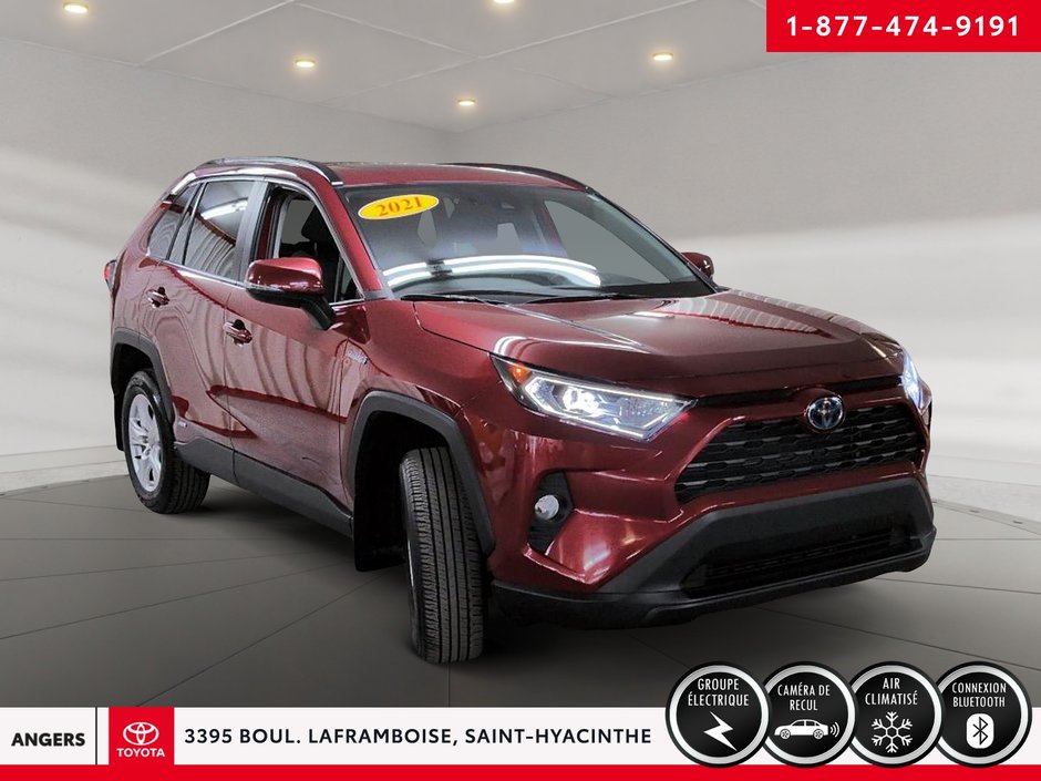 Toyota RAV4 XLE HYBRIDE 2021-2