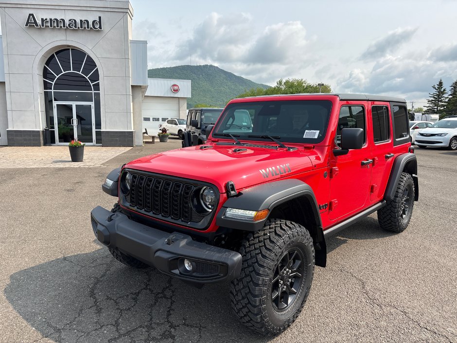 2025 Jeep WRANGLER 4-Door WILLYS in Carleton, Quebec