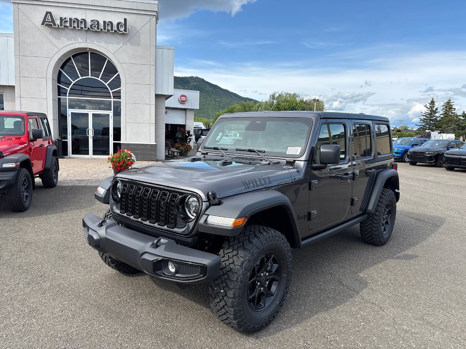 2025 Jeep WRANGLER 4-Door WILLYS in Carleton, Quebec