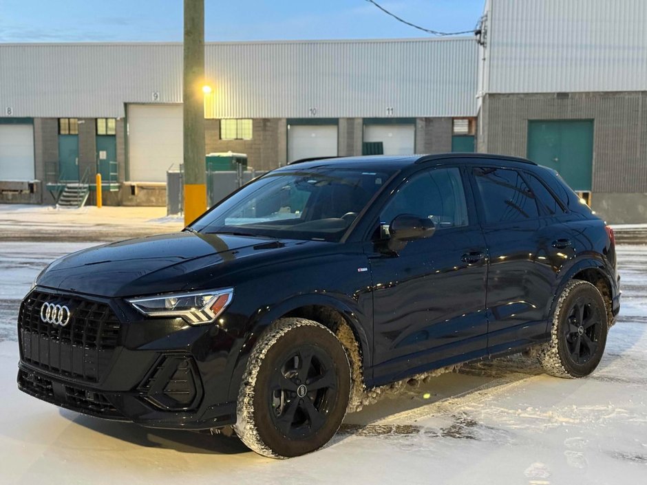 2023 Audi Q3 Technik Quattro S-Line Black Optik in St-Jean-Sur-Richelieu, Quebec