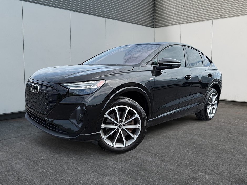 Audi Q4 e-tron Sportback Sportback Quattro 50 S-Line 2023 à St-Jean-Sur-Richelieu, Québec