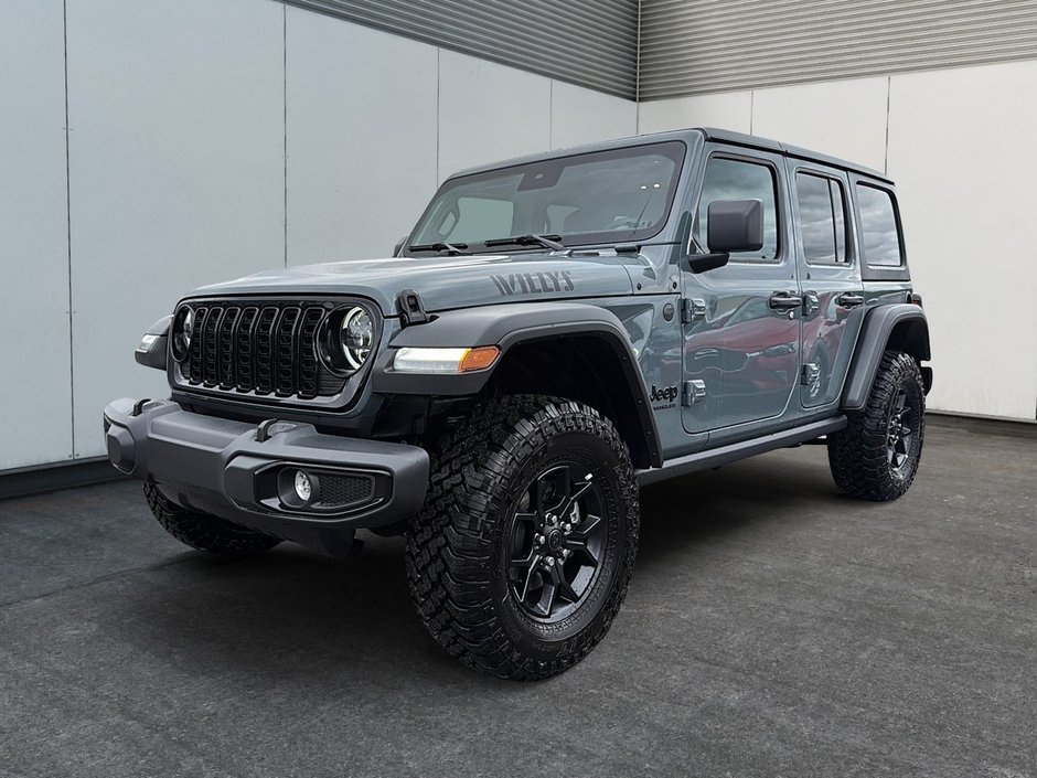 2025 Jeep Wrangler 4-Door WILLYS in Sherbrooke, Quebec