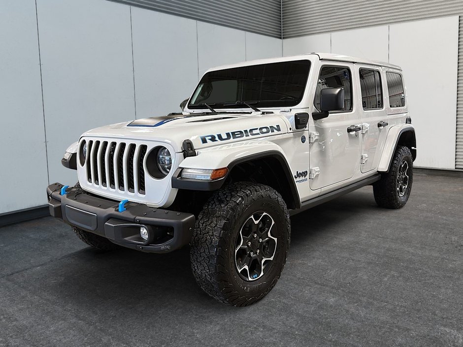 2022 Jeep Wrangler 4XE Unlimited Rubicon UNLIMITED RUBICON CUIR in St-Jean-Sur-Richelieu, Quebec