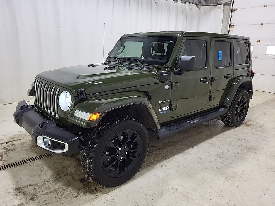 2021 Jeep Wrangler 4xe Unlimited Sahara DEUX TOITS INCLUS in St-Jean-Sur-Richelieu, Quebec