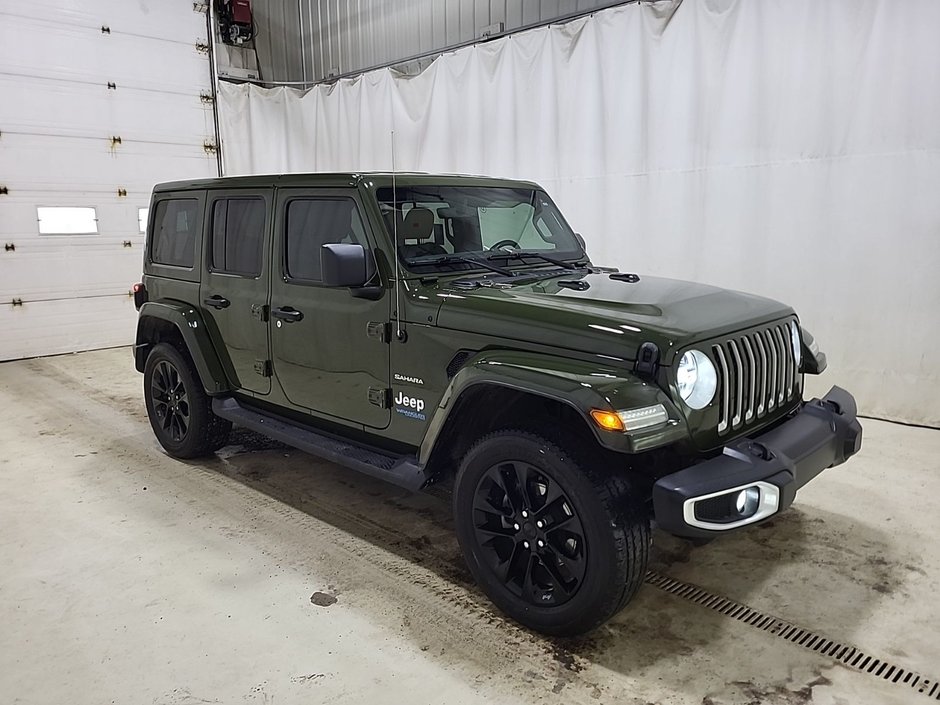 Jeep Wrangler 4xe Unlimited Sahara DEUX TOITS INCLUS 2021-3
