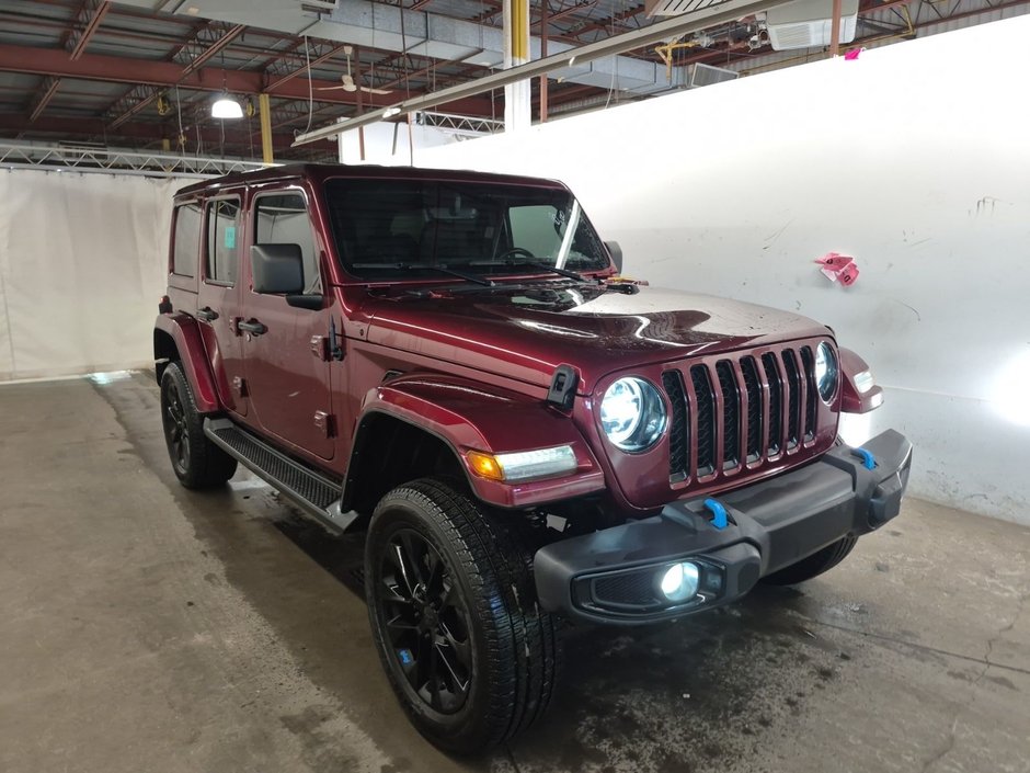 2022 Jeep Wrangler 4xe Unlimited Sahara DEUX TOITS INCLUS-2