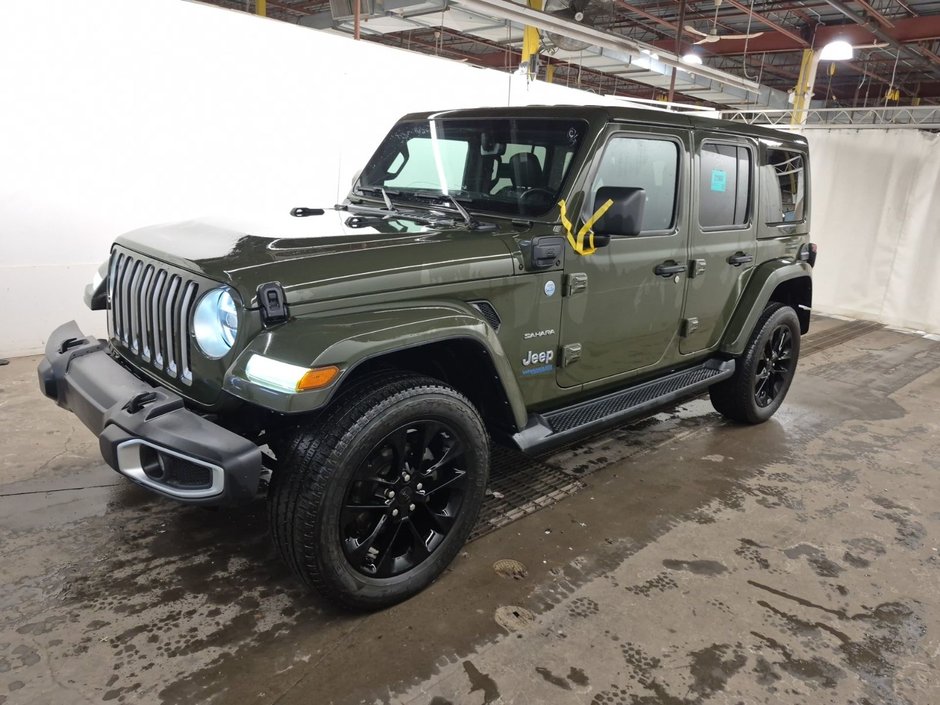 2021 Jeep Wrangler 4xe Unlimited Sahara in St-Jean-Sur-Richelieu, Quebec