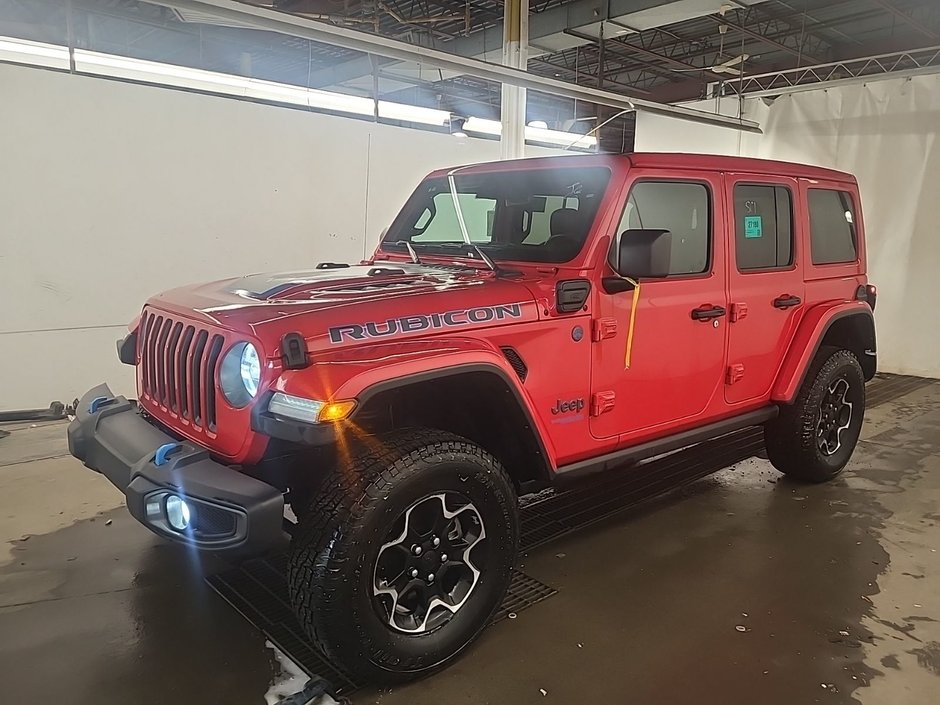 Jeep Wrangler 4xe Unlimited Rubicon TOIT SKY ONE TOUCH 2021 à St-Jean-Sur-Richelieu, Québec