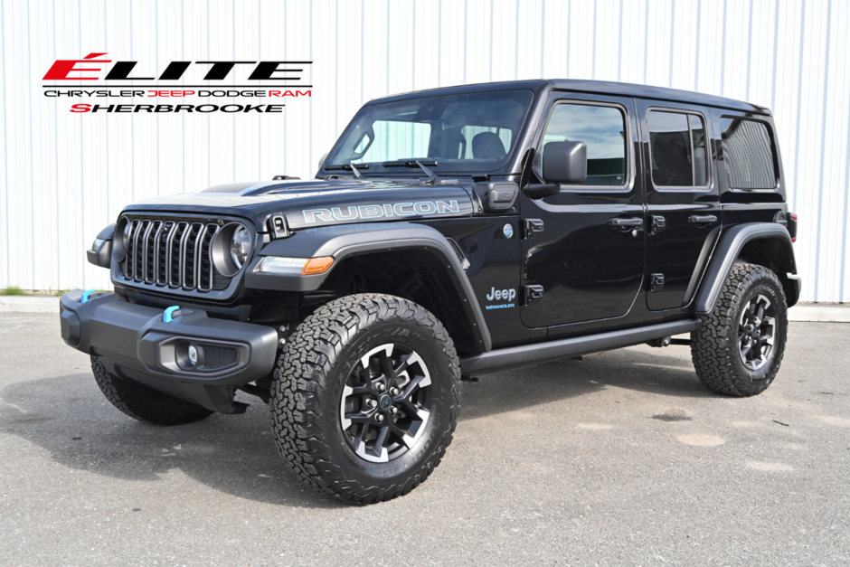 Wrangler 4xe RUBICON 2024 à Sherbrooke, Québec