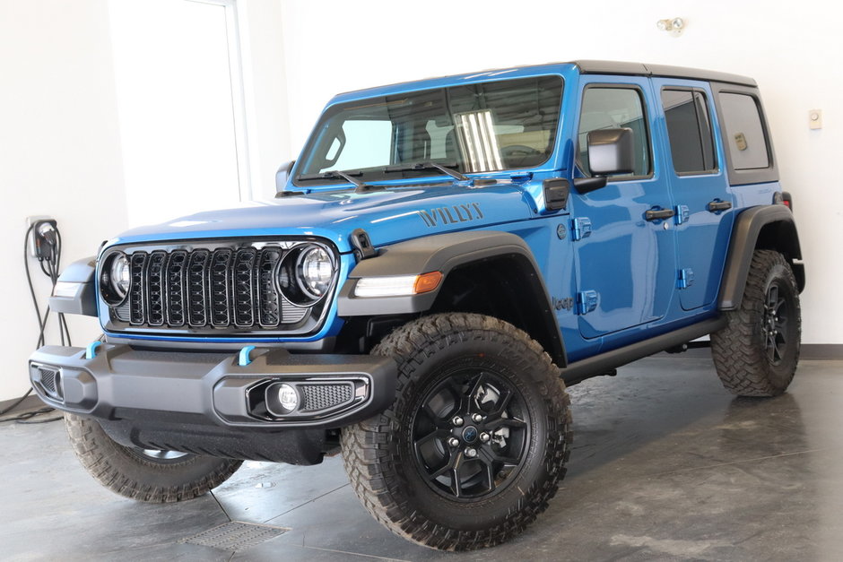 Wrangler 4xe WILLYS 2024 à Sherbrooke, Québec