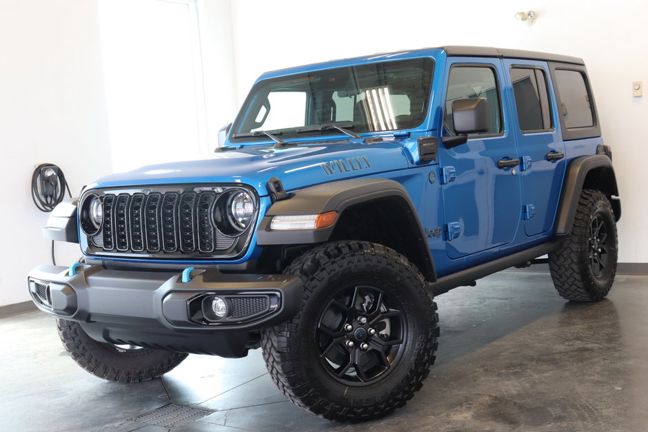 Wrangler 4xe WILLYS 2024 à Sherbrooke, Québec