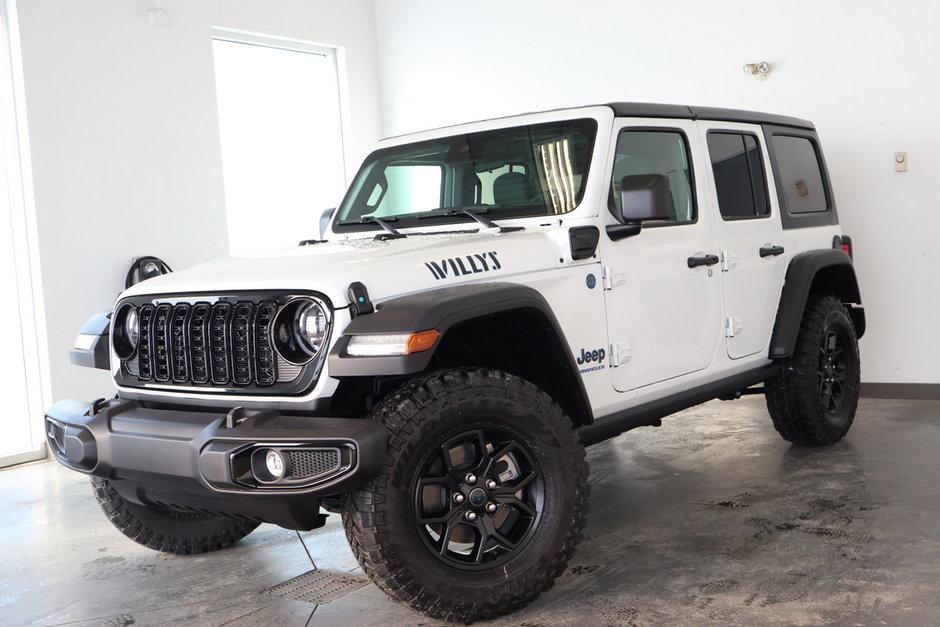 Jeep Wrangler 4xe WILLYS 2025 à St-Jean-Sur-Richelieu, Québec