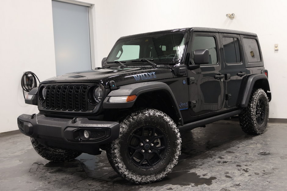 2025 Jeep Wrangler 4xe WILLYS in Sherbrooke, Quebec