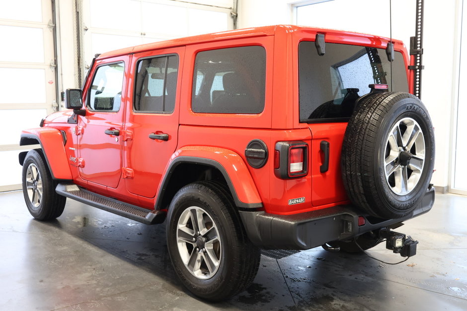 2021 Jeep Wrangler UNLIMITED SAHARA + DEUX TOITS + ALPINE + CUIR-4