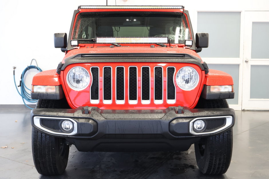 2021 Jeep Wrangler UNLIMITED SAHARA + DEUX TOITS + ALPINE + CUIR-2