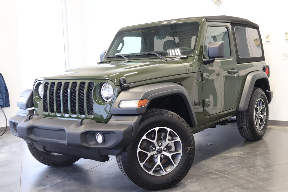 Jeep Wrangler Sport S 4X4 CLIMATISEUR 2024 à St-Jean-Sur-Richelieu, Québec