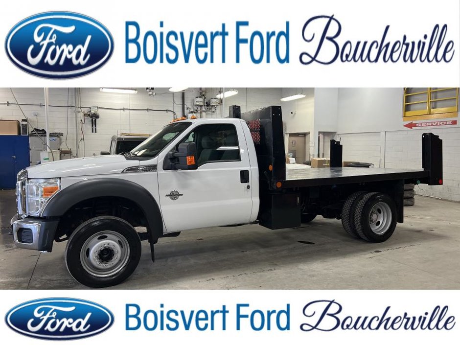 2015 Ford F-550 Cab ord 2RM empat 165po cab à essieu 84p in Boucherville, Quebec