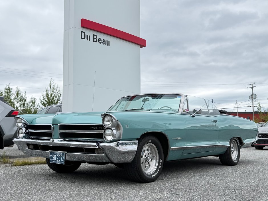 Pontiac PARISIENNE CONVERTIBLE / TOIT ELEC. / MOTEUR V8 283 1965 à Thetford Mines, Québec